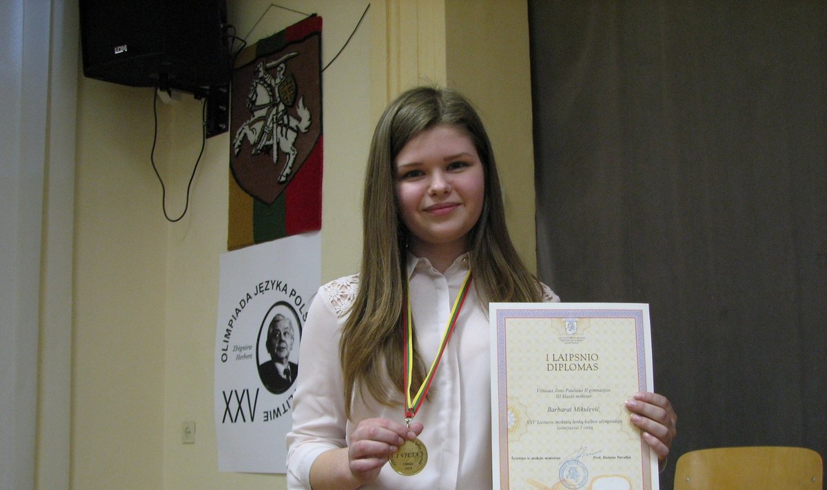 Wręczenie nagród laureatom XXV Olimpiady Języka Polskiego