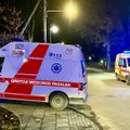 В Вильнюсе мужчина с пистолетом угрожал работникам скорой помощи