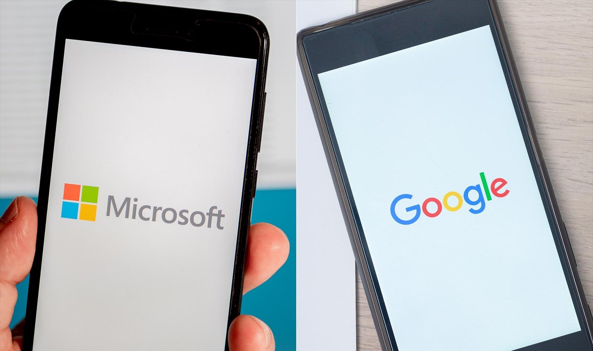„Microsoft“ prieš „Google“