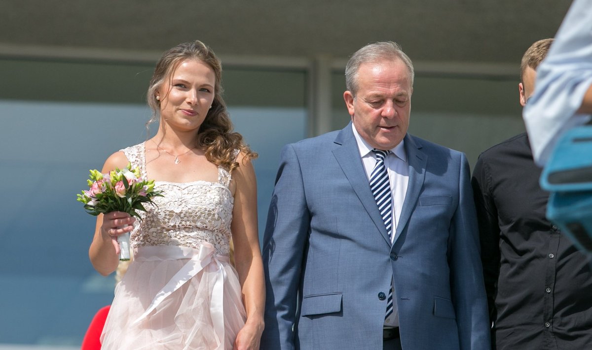 Romo Adomavičiaus ir Lauros Čyžiūtės vestuvės, FOTO: Josvydas Elinskas