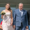 Buvęs sostinės vicemeras Romas Adomavičius vedė 30 metų jaunesnę mylimąją
