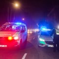 Prienų rajone apiplėštas taksistas: įtariamasis grasino ginklu
