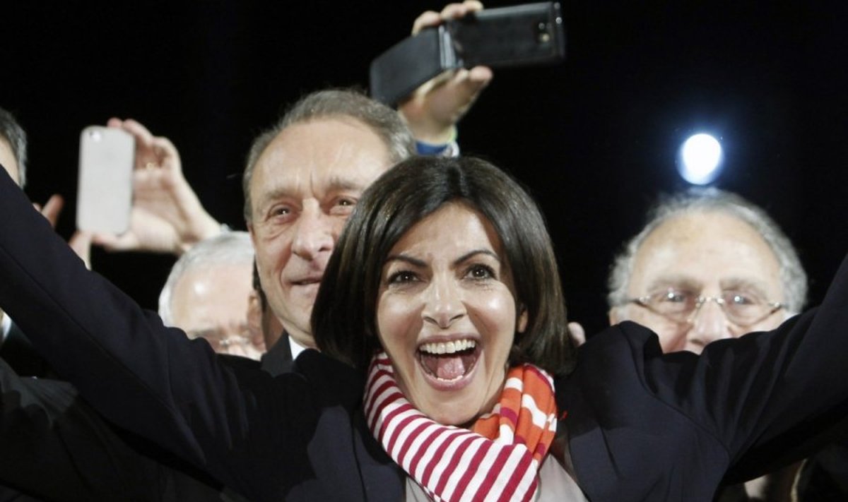 Paryžiui vadovaus Anne Hidalgo