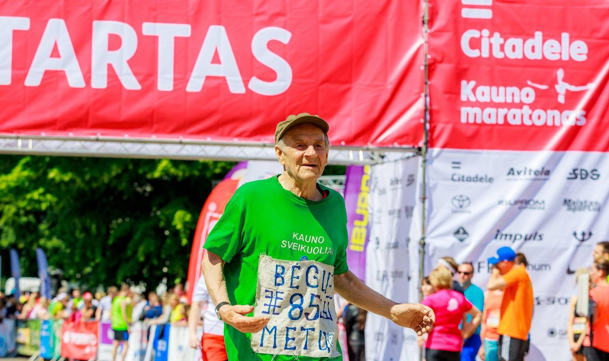 Matas Ankudavičius / Foto: "Citadele Kauno maratonas"