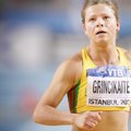 Sprinterė L.Grinčikaitė pagerino asmeninį rekordą, tačiau į pasaulio čempionato finalą nepateko