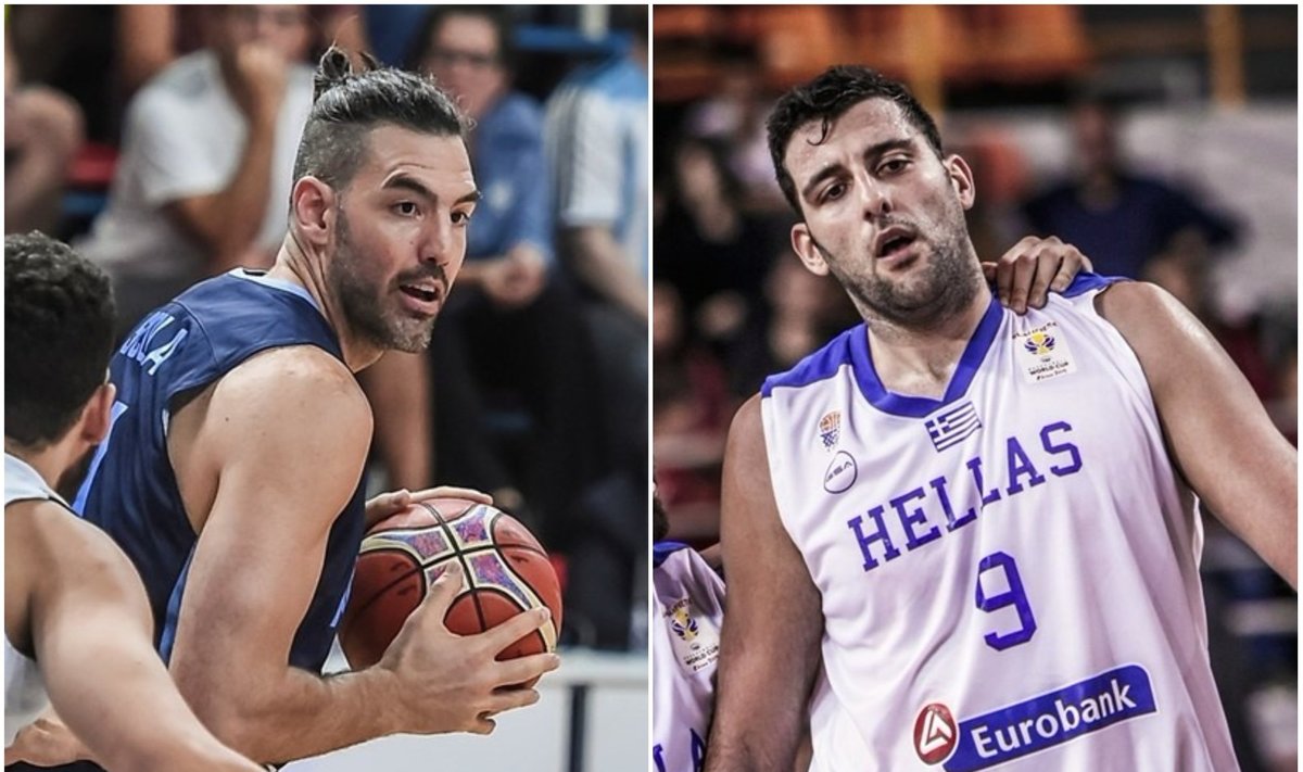 Luisas Scola ir Ioannis Bourousis