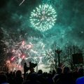 Мероприятия по случаю 11 марта в Вильнюсе увенчал праздничный фейерверк