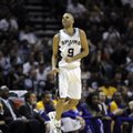 NBA lygos Vakarų konferencijos lyderis „Spurs“ klubas sutriuškino „Lakers“ ekipą
