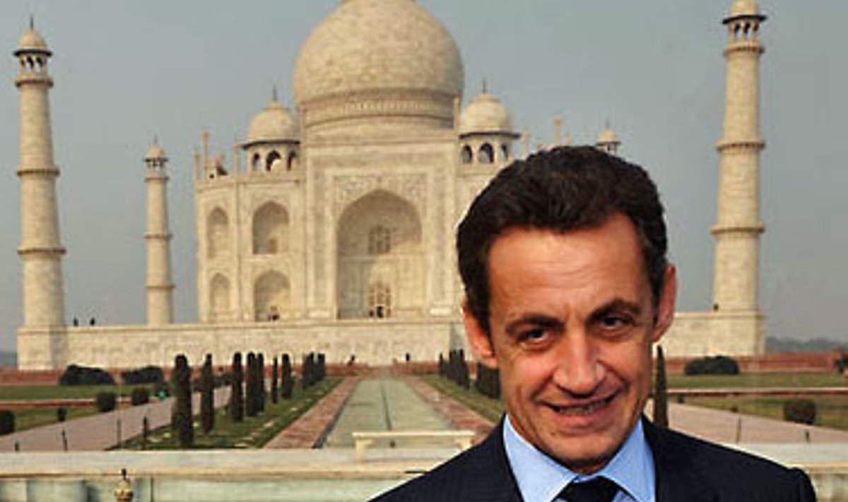 Prancūzijos prezidentas Nicolas Sarkozy 