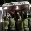 Indijos policija dėl pirotechnikos priemonių sukelto gaisro šventykloje sulaikė penkis asmenis