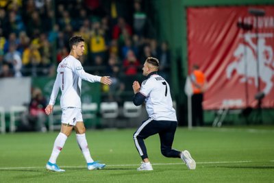  Cristiano Ronaldo ir jo gerbėjas