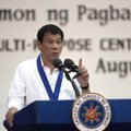 Filipinų lyderio R. Duterte susitikimas su Japonijos imperatoriumi buvo atšauktas