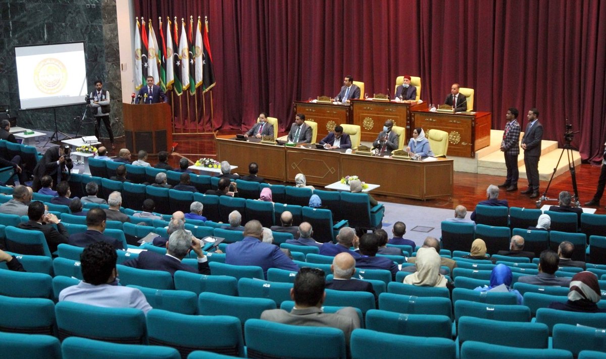 Libijos parlamentas patvirtino laikinąją vienybės vyriausybę