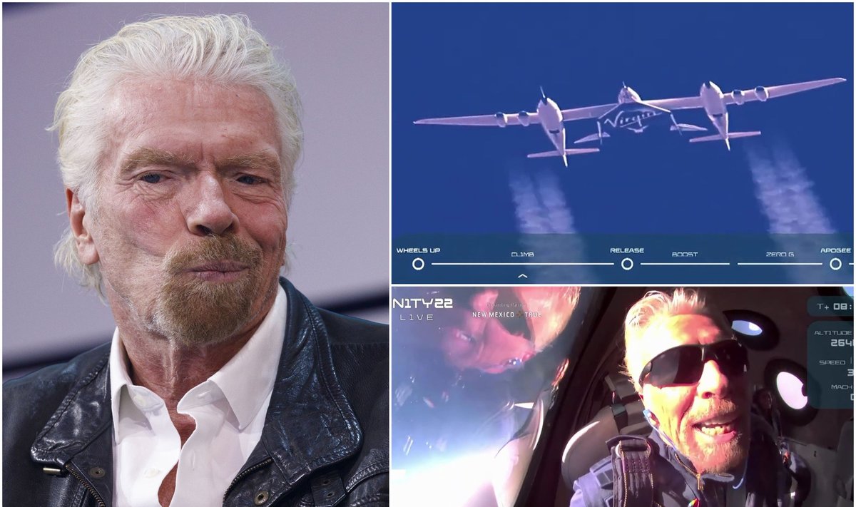 Richardo Bransono bendrovė „Virgin Galactic“ kol kas negalės vykdyti savo skrydžių.