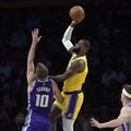 Pasirengimą Sabonis ir „Kings“ pradėjo sutriuškindami „Lakers“