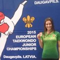Taekvondo: Europos jaunių čempionate lietuvė iškovojo bronzą