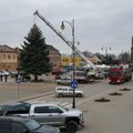 Rokiškis pirmasis Lietuvoje: mieste jau stovi Kalėdų eglė