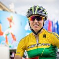 Europos žaidynėse plento dviratininkė Leleivytė – tarp lenktynių lyderių