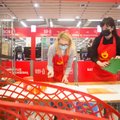 „Rimi“ parduotuvėse vykusi „Maisto banko“ akcija – dosniausia per dvejus metus: suaukota produktų už daugiau nei 50 tūkst. eurų