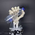Šveicarijos mokslininkai sukūrė robotinę ranką, kuri yra kaip žmogaus – turi sausgysles, raiščius ir kaulus: ar pakeis tikras kūno dalis?