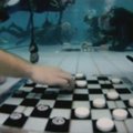 Estijoje vyko povandeninis šaškių turnyras