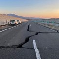 Stipraus žemės drebėjimo supurtytoje Japonijoje atšauktas cunamio pavojus