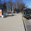 Panevėžyje pradėtos dezinfekuoti viešojo transporto stotelės