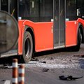 Šilalės rajone per autobusų avariją sužalota pėsčioji