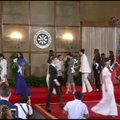 Filipinų prezidentas bendraudamas „Mis Visata“ dalyvėmis išvengė dviprasmiškų pokštų