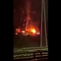Gegužės 9-osios naktį keli bepiločiai orlaiviai atakavo naftos bazę Rusijos Krasnodaro krašte