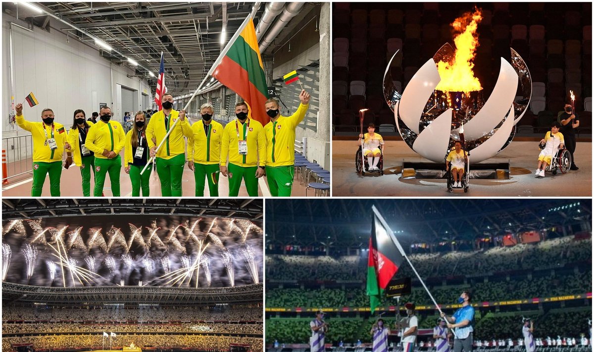 Tokijo paralimpinių žaidynių atidarymo ceremonija