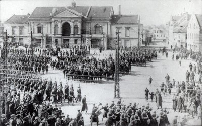 Lietuvos kariuomenės paradas Klaipėdoje 1923 m.