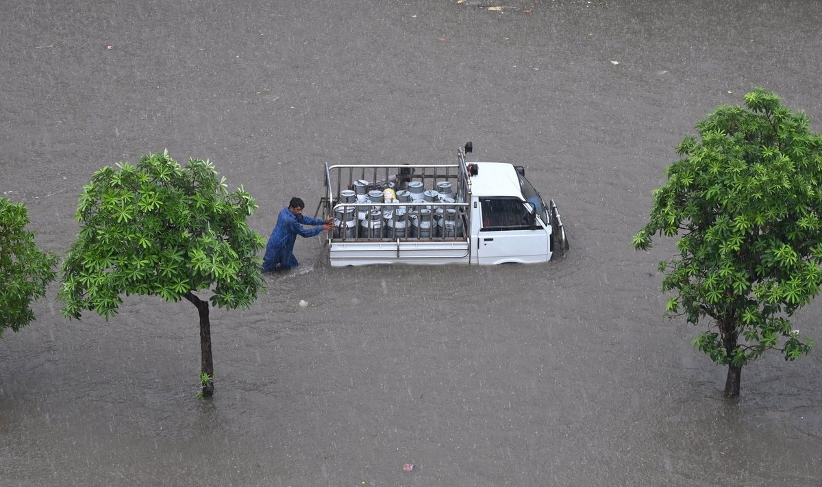 Potvyniai Pakistane