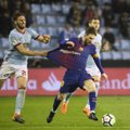 Žaidėjo netekusi „Barcelona“ turėjo tenkintis lygiosiomis dvikovoje su „Celta Vigo“