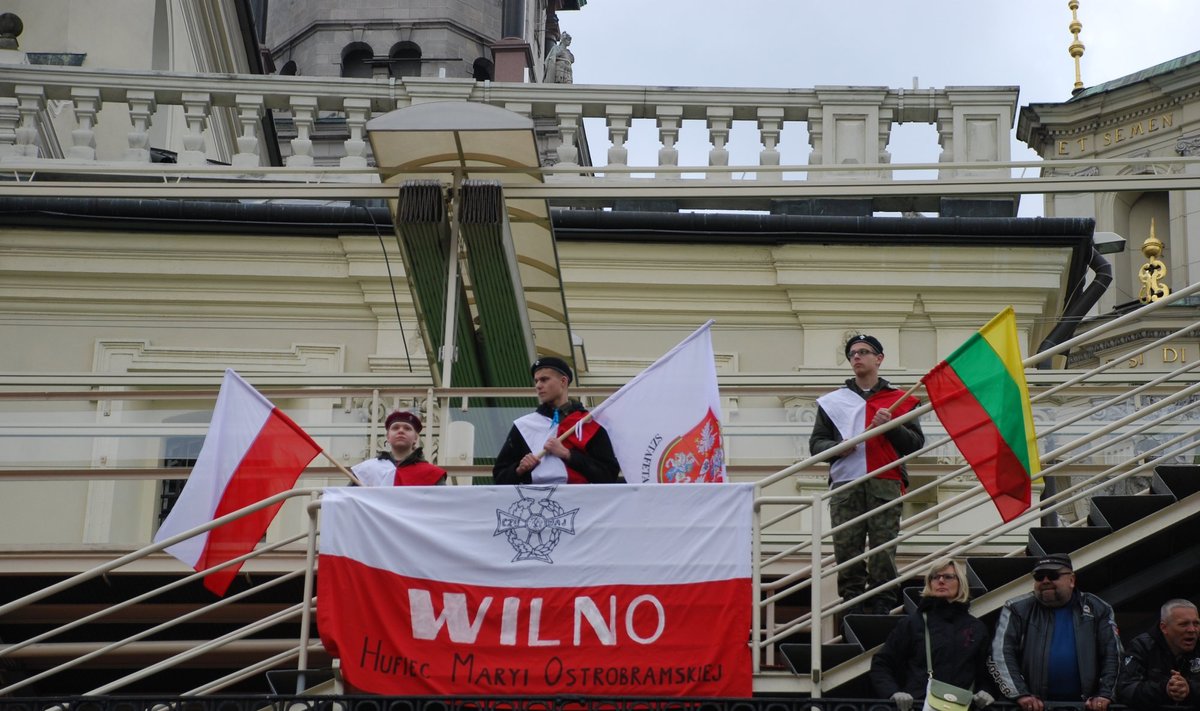 Motocykliści i Harcerze WHM na Jasnej Górze