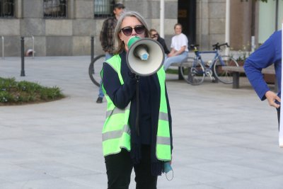 Kaune vyko bendruomenių protesto akcija prieš merą V. Matijošaitį