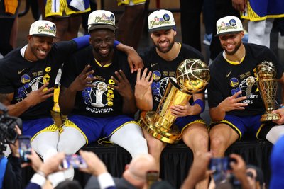 NBA čempionate triumfavo "Golden State Warriors" 