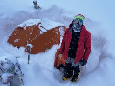 Justas Narkevičius įkopė į aukščiausią Šiaurės Amerikos kalną