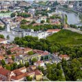 Užburiantys Vilniaus vaizdai iš paukščio skrydžio – gamtos ir civilizacijos harmonija