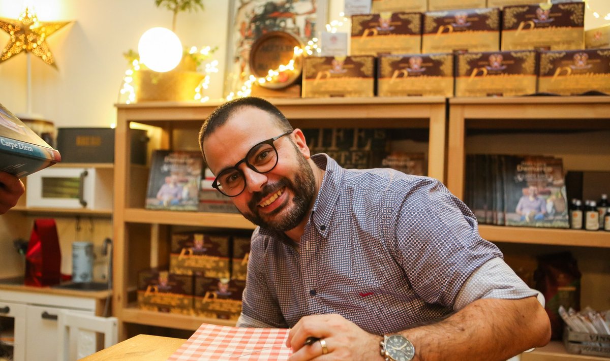 Gian Luca Demarco kulinarinės knygos pristatymas