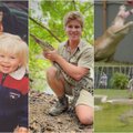 Steve'o Irwino sūnus vos per plauką netapo krokodilo auka: incidentas užfiksuotas šokiruojančiame video