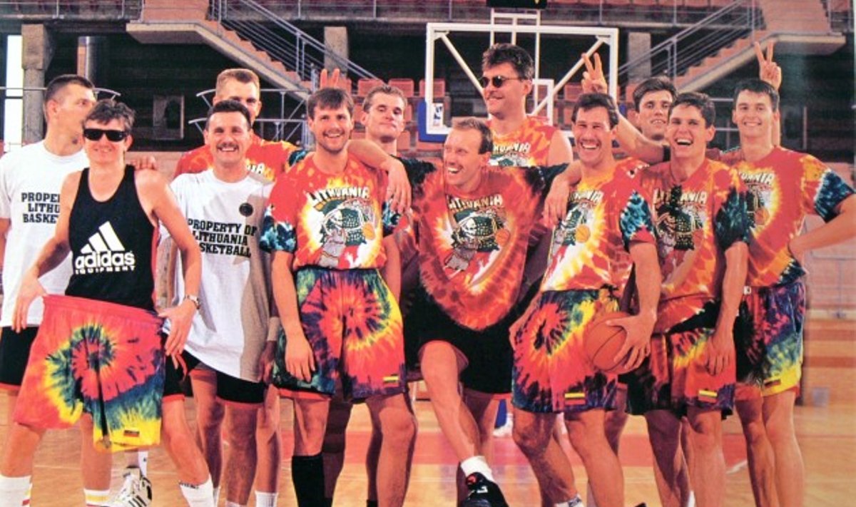 Lithuanian basketball team at 1992 Olympics