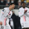 Messi Prancūzijoje šaudė tuščiais šoviniais, bet PSG išvengė pralaimėjimo