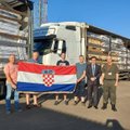 Lietuvą pasiekė humanitarinė siunta iš Kroatijos
