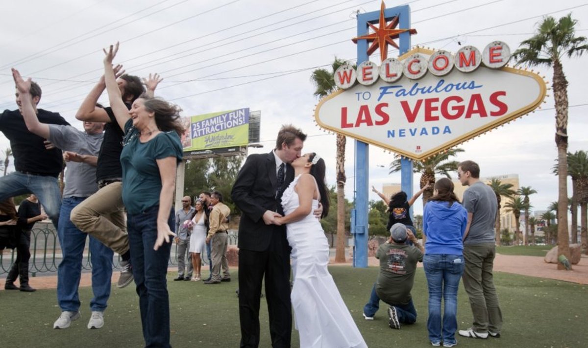Vestuvės Las Vegase