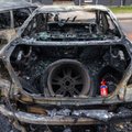 Paryčiais Kaune liepsnojo automobilis, apdegė dar dvi mašinos