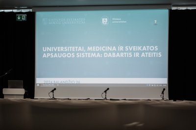 Lietuvos sveikatos forumas „Universitetai, medicina ir sveikatos apsaugos sistema: dabartis ir ateitis“