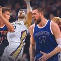 NBA savaitėlė: lietuviškasis kvartetas maudė varžovus ir laužė lankus