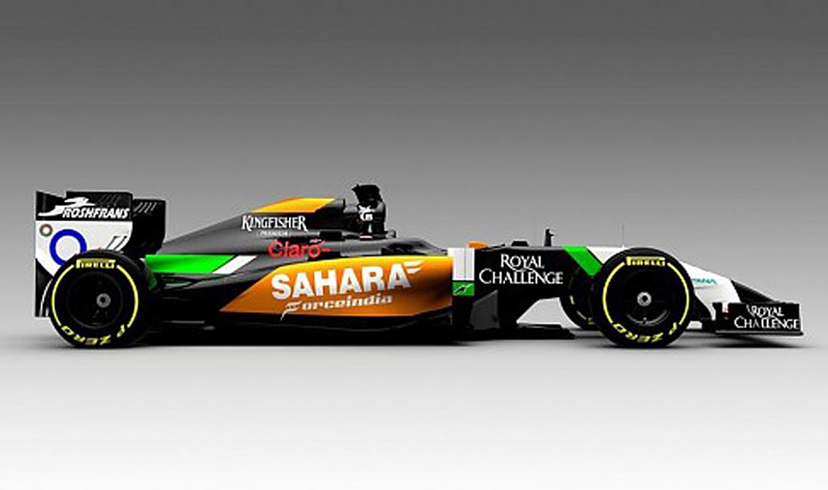 "Force India" automobilis