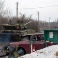 Donbase prie Ukrainos patikrinimo posto susisprogdino mirtininkas